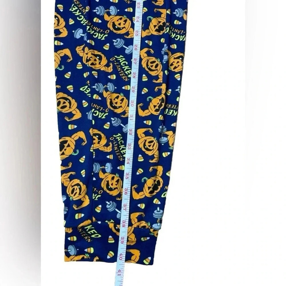 Funny Pumpkin Pants - Jacked O Lantern "Lifting Weights" - Picture 5 of 8